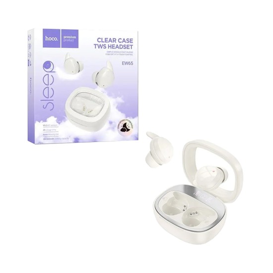 Hoco True Wireless Earbuds EW65 Shadow Milky White Hoco True Wireless Earbuds EW65 Shadow Milky White